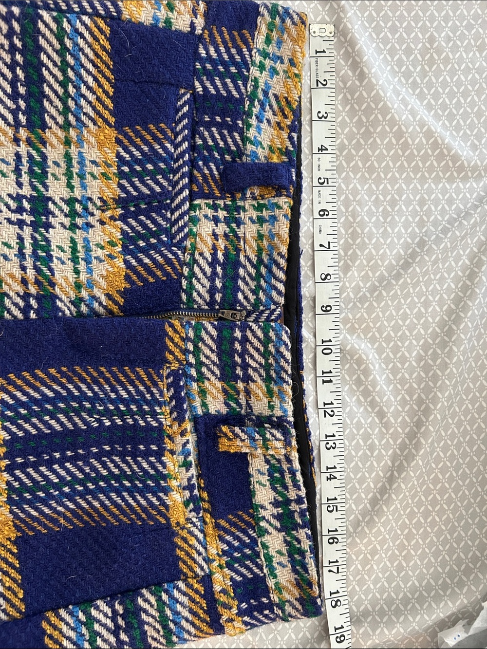 Free People Plaid Micro Mini Skirt - Picture 5 of 6